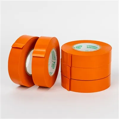 105º C Högtemperaturbeständig PVC-isoleringstejp för fordonsledningar